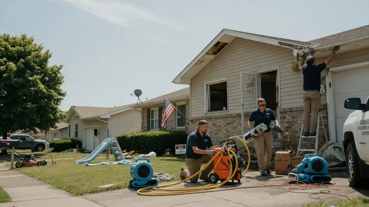 Water Damage Restoration in Bristol, WI near me